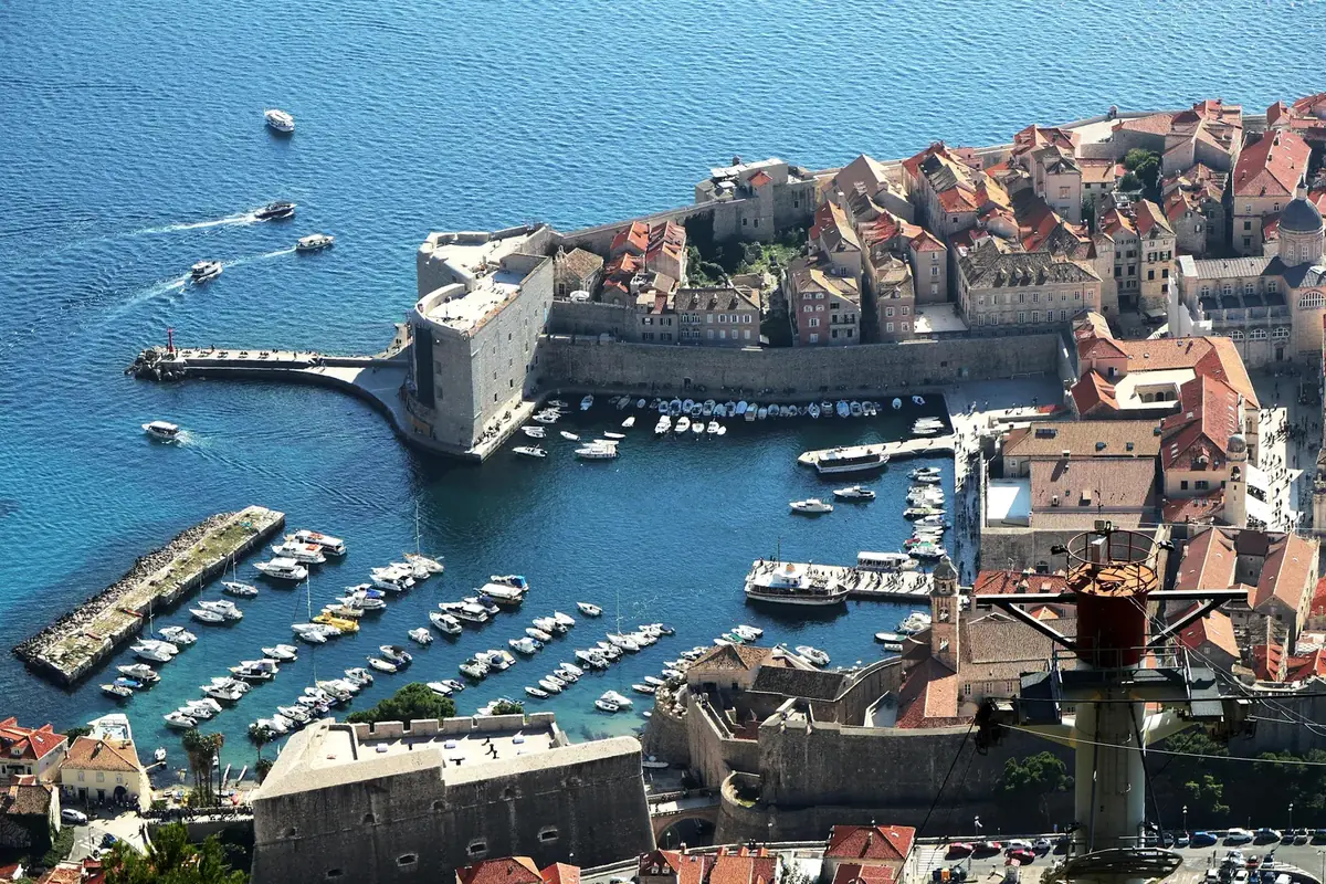 Dubrovnik as a charter destination in southern Dalmatia